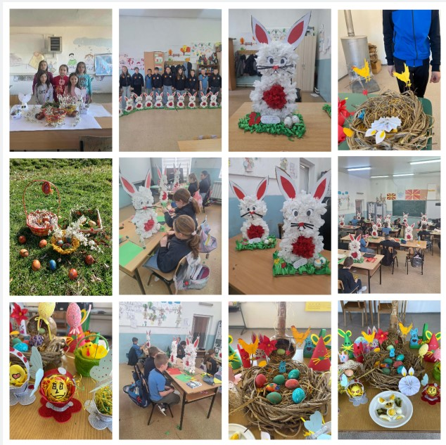 🌟 Успешно реализирана велигденска работилница! 🐣🎨